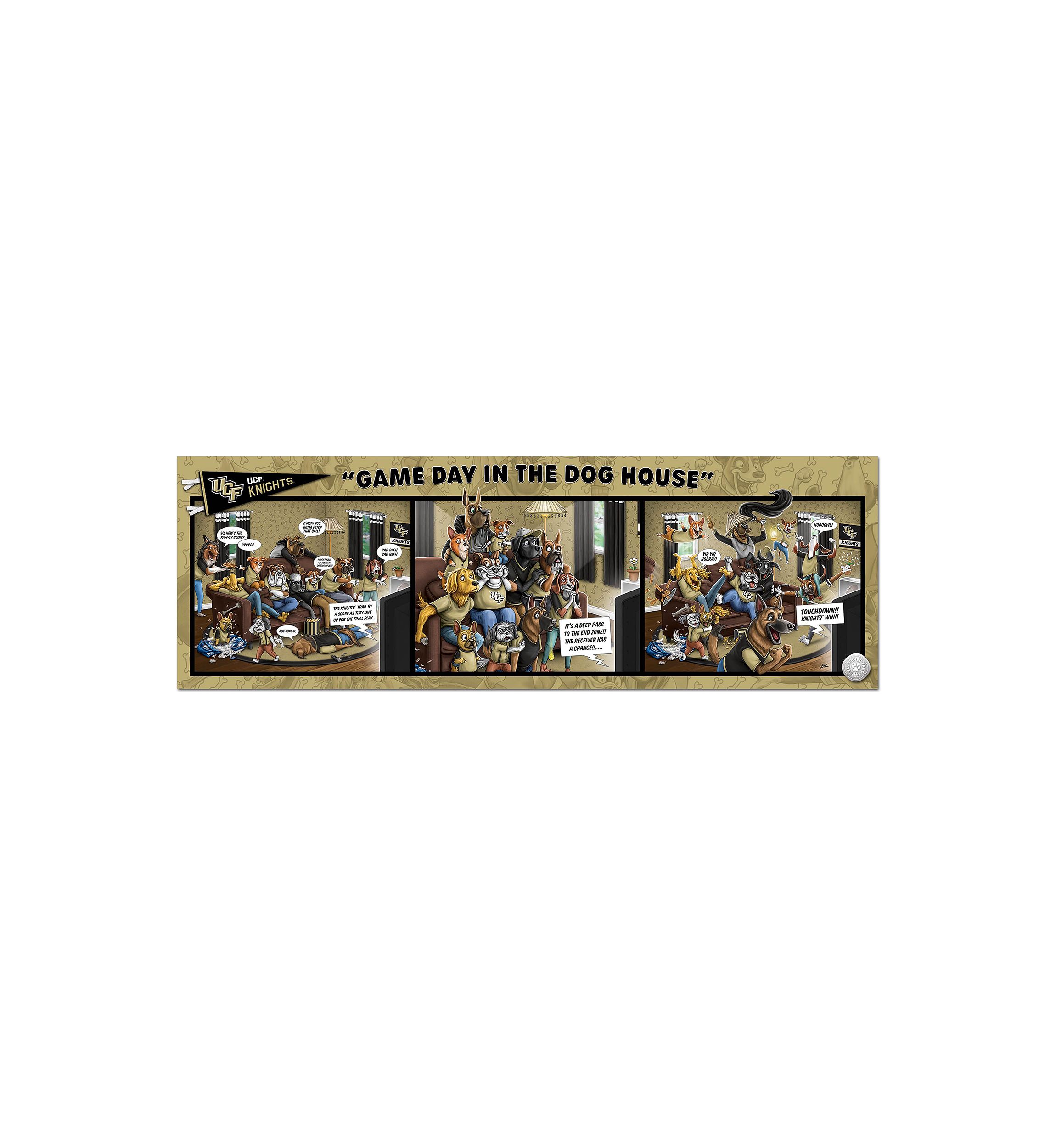 YouTheFan NCAA Central Florida Knights Game Day in the Dog House 1000pc Puzzle