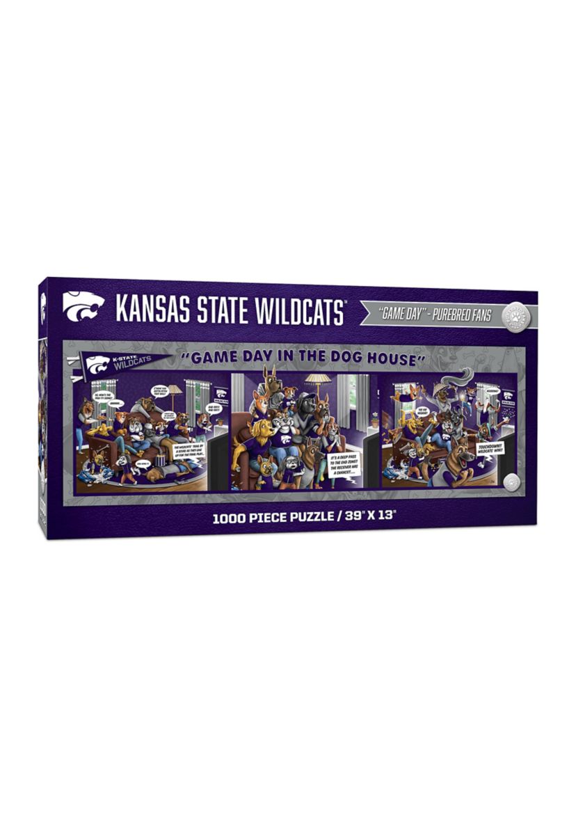 YouTheFan NCAA Kansas State Wildcats Game Day in the Dog House 1000pc Puzzle