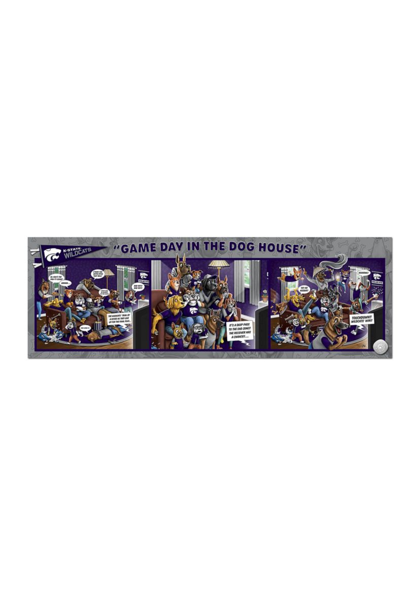 YouTheFan NCAA Kansas State Wildcats Game Day in the Dog House 1000pc Puzzle