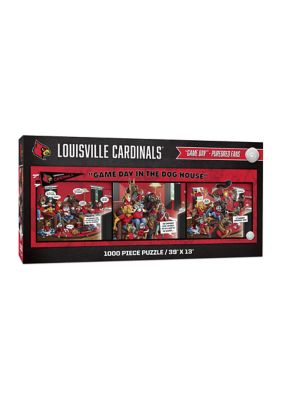 YouTheFan 2505350 NCAA Louisville Cardinals Game Day in The Dog House Puzzle, 1000 Piece
