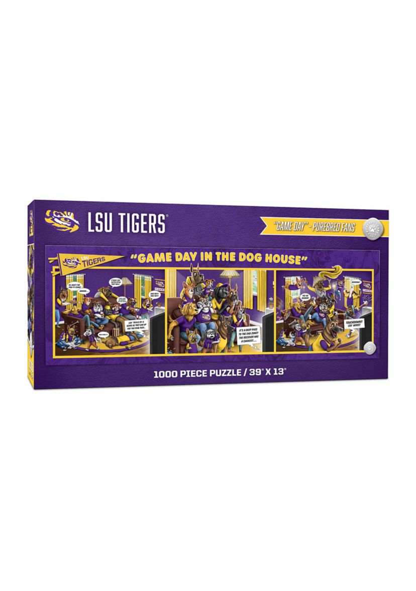 YouTheFan NCAA LSU Tigers Game Day in the Dog House 1000pc Puzzle
