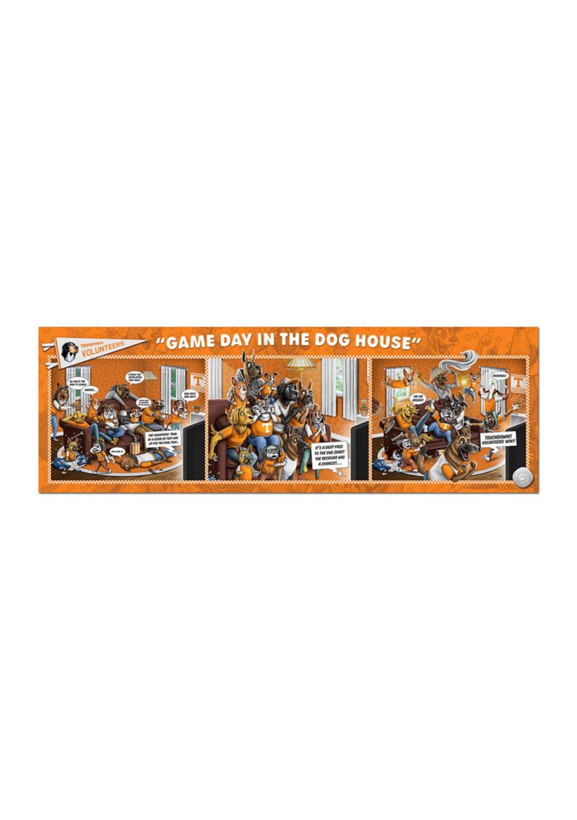 YouTheFan NCAA Tennessee Volunteers Game Day in the Dog House 1000pc Puzzle