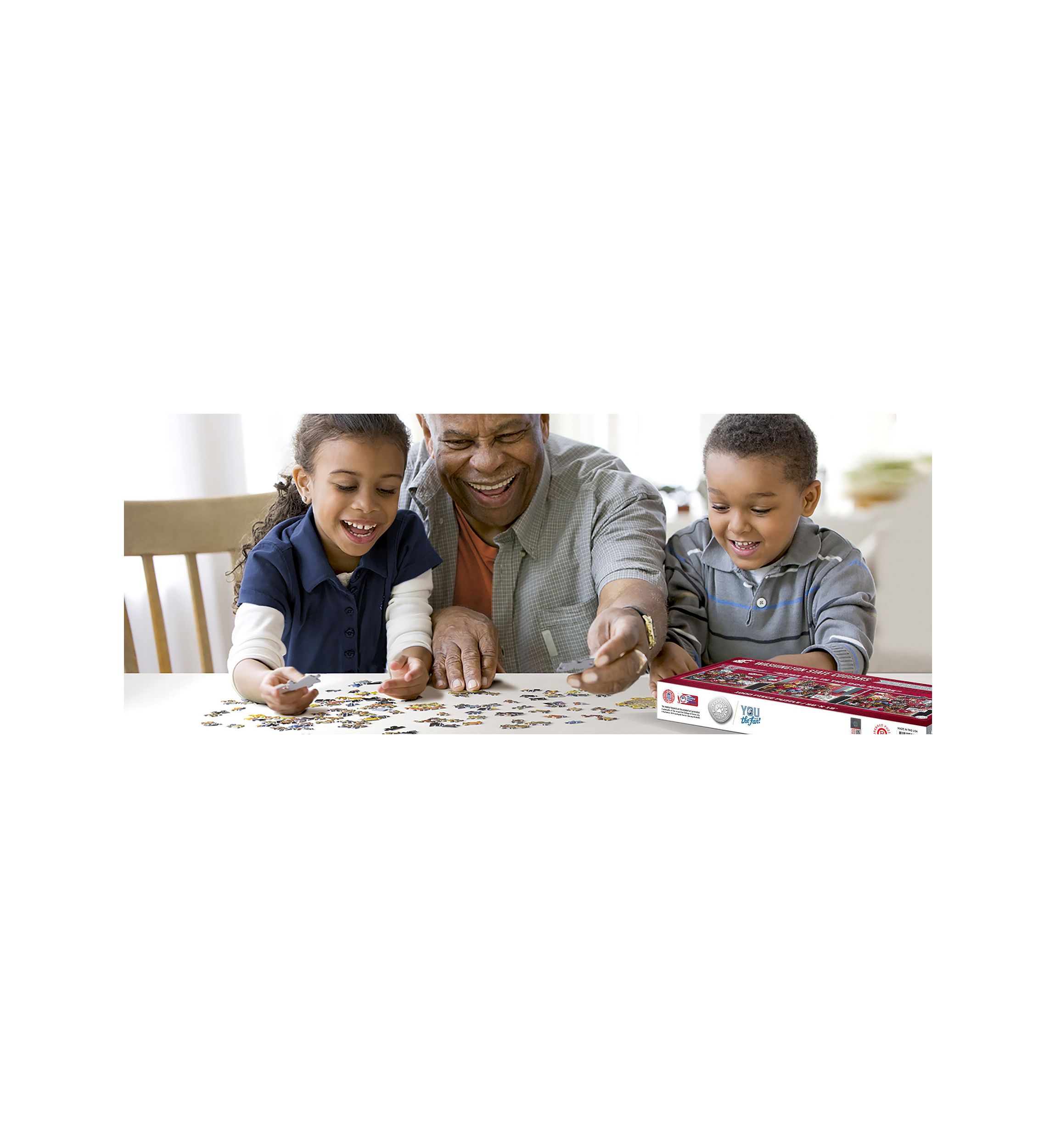 YouTheFan NCAA Washington State Cougars Game Day in the Dog House 1000pc Puzzle