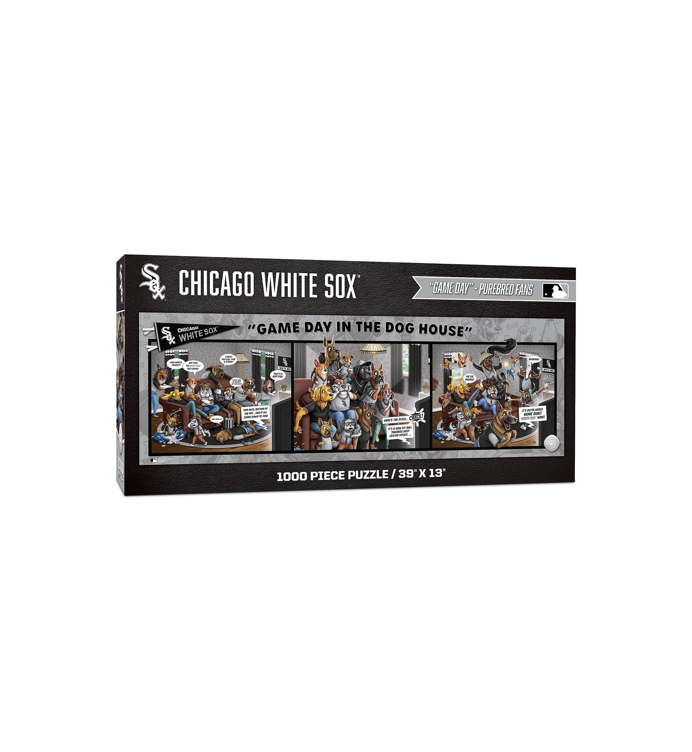 YouTheFan MLB Chicago White Sox Game Day in the Dog House 1000pc Puzzle
