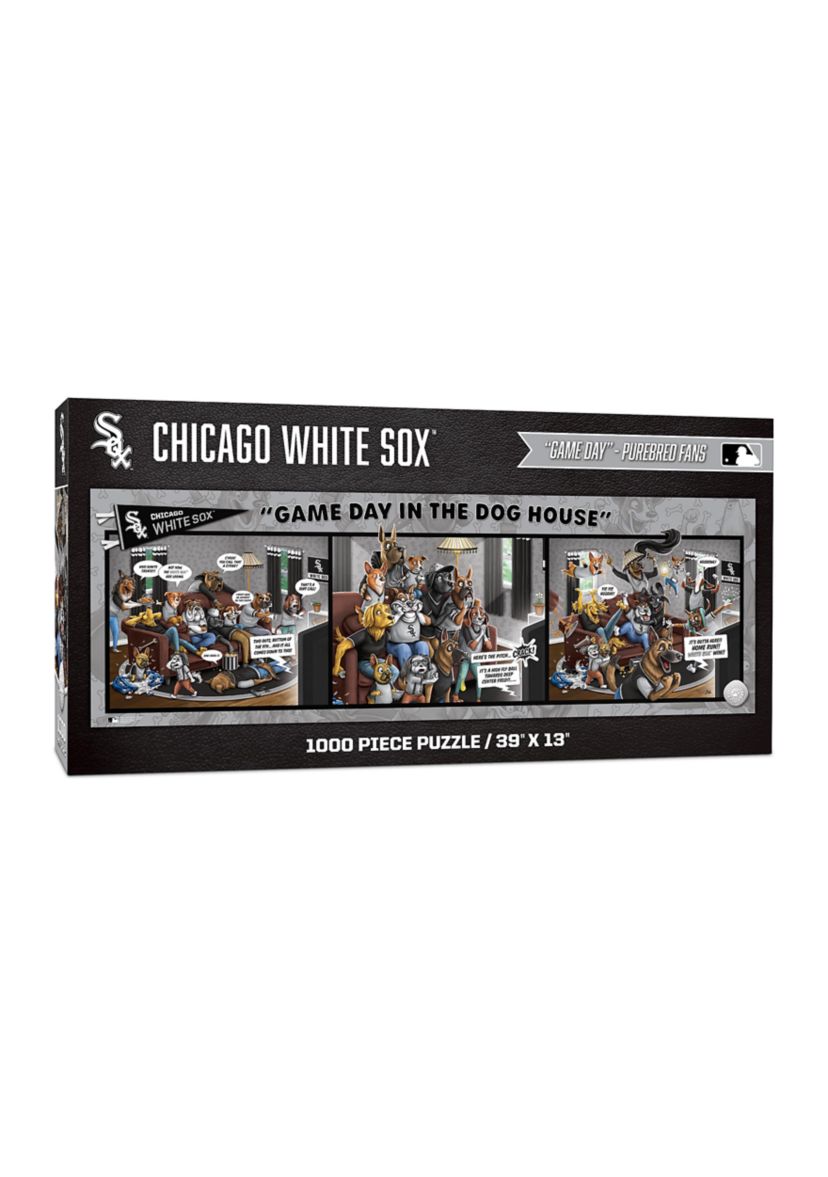YouTheFan MLB Chicago White Sox Game Day in the Dog House 1000pc Puzzle
