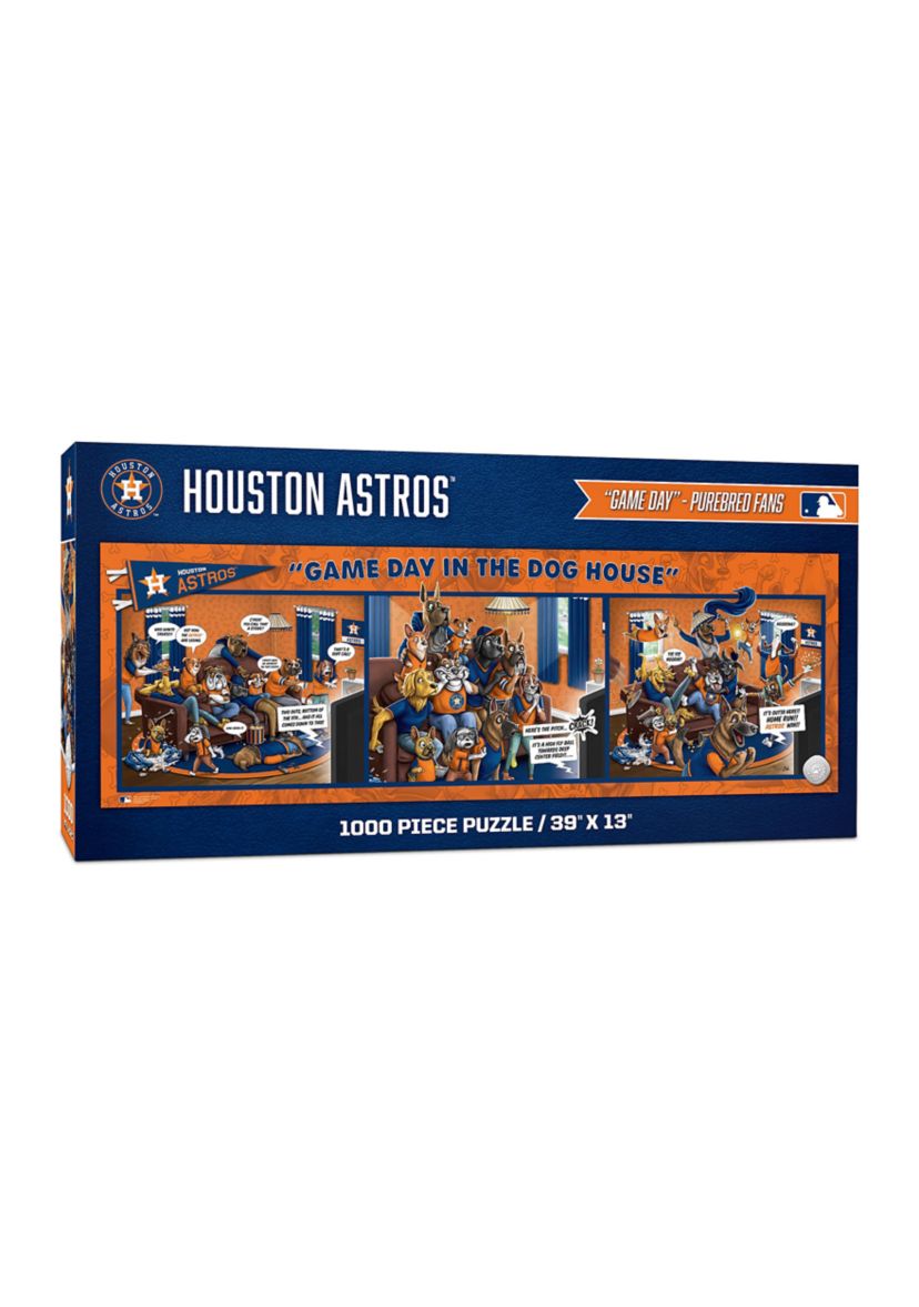 YouTheFan MLB Houston Astros Game Day in the Dog House 1000pc Puzzle