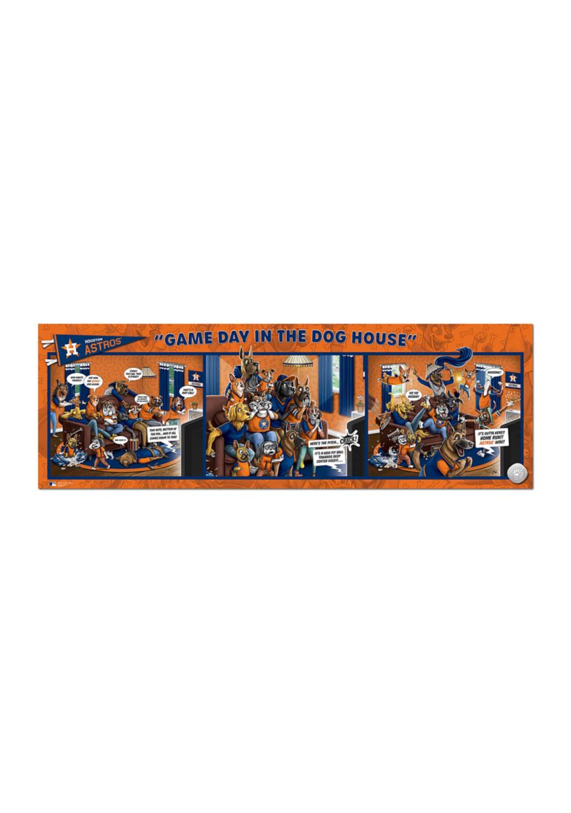 YouTheFan MLB Houston Astros Game Day in the Dog House 1000pc Puzzle