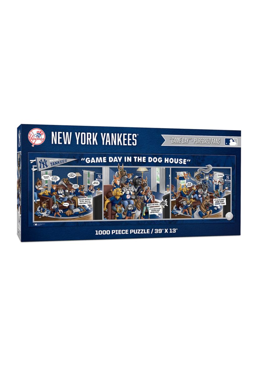 YouTheFan MLB New York Yankees Game Day in the Dog House 1000pc Puzzle