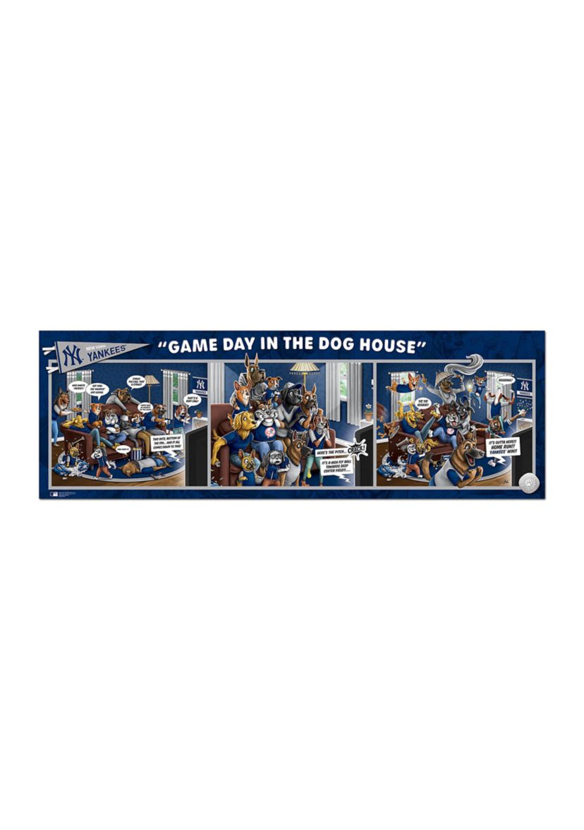 YouTheFan MLB New York Yankees Game Day in the Dog House 1000pc Puzzle