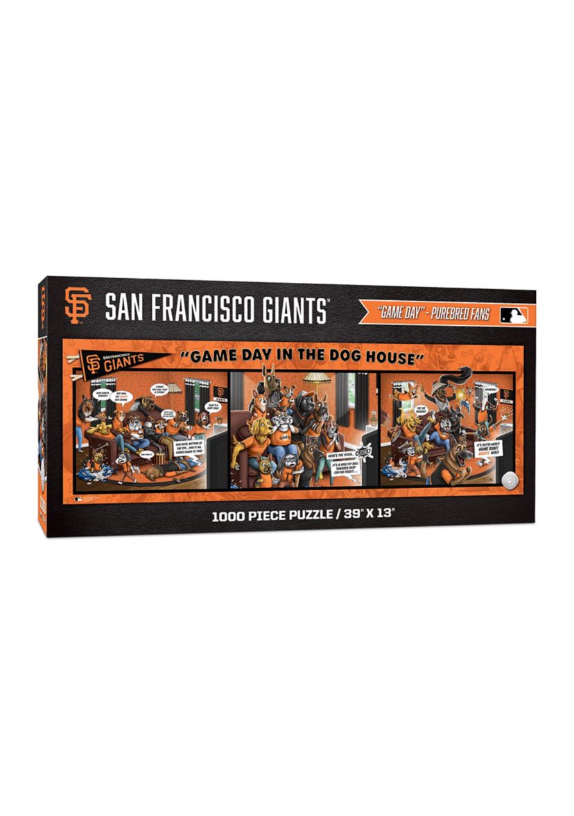 YouTheFan MLB San Francisco Giants Game Day in the Dog House 1000pc Puzzle