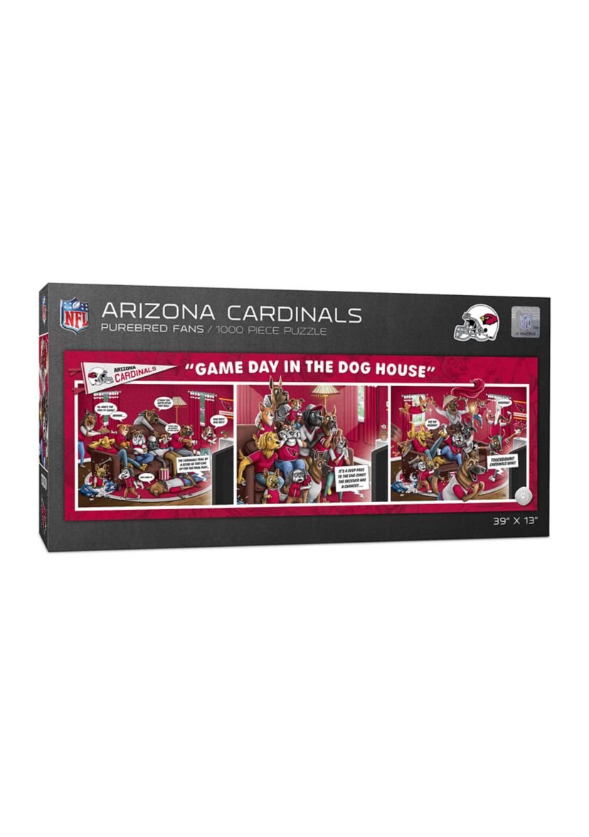 YouTheFan NFL Arizona Cardinals Game Day in the Dog House 1000pc Puzzle