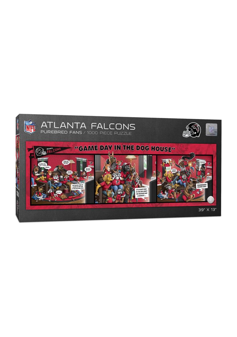 YouTheFan NFL Atlanta Falcons Game Day in the Dog House 1000pc Puzzle