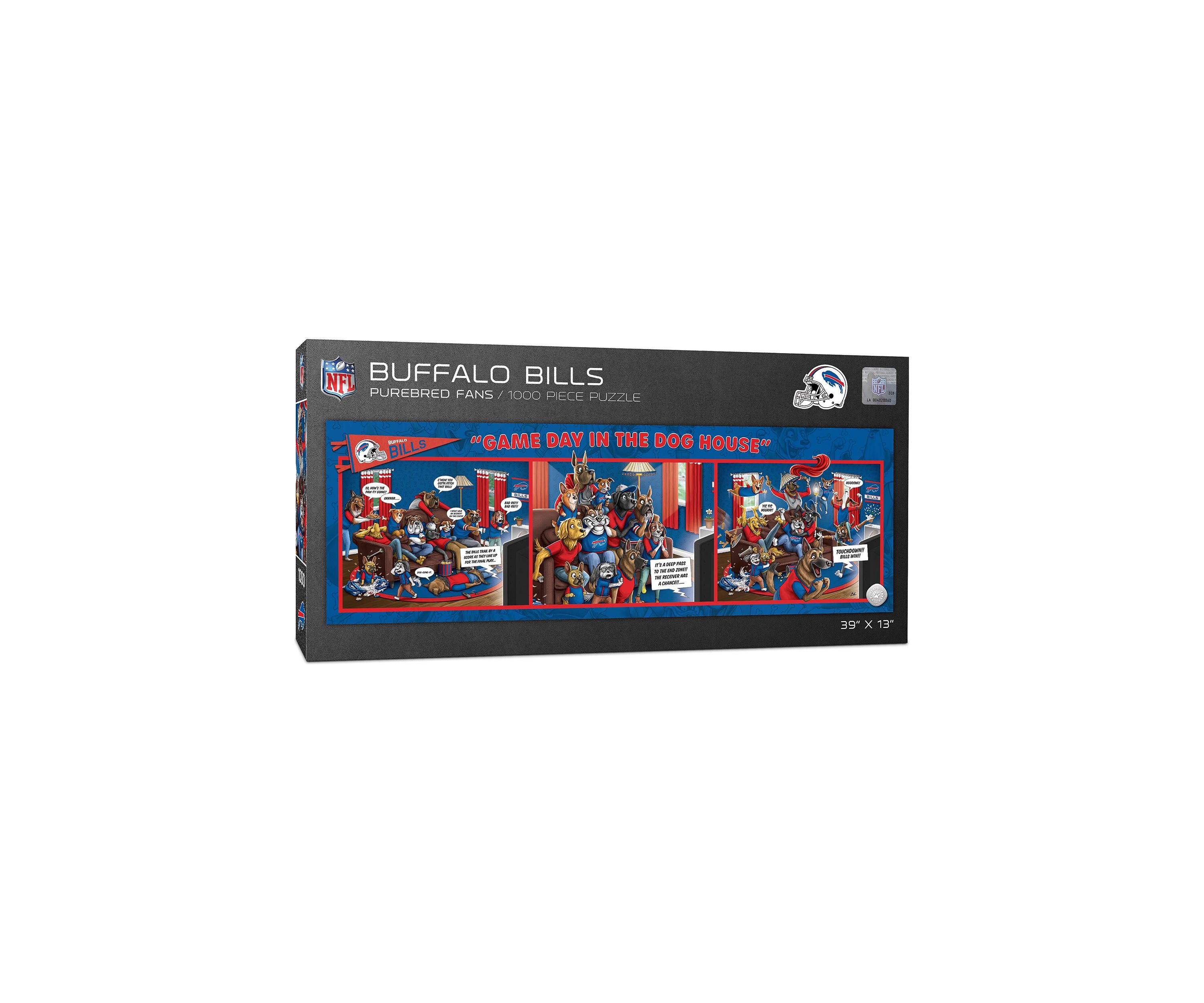 YouTheFan NFL Buffalo Bills Game Day in the Dog House 1000pc Puzzle
