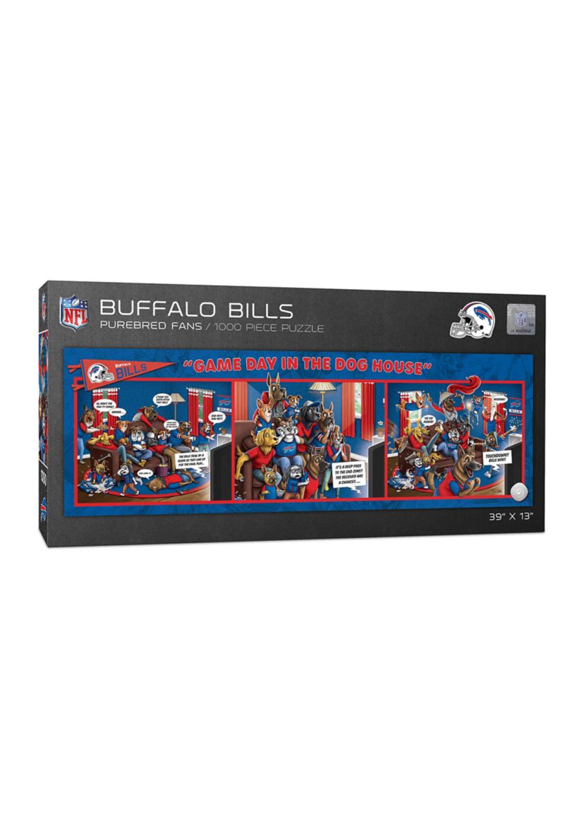 YouTheFan NFL Buffalo Bills Game Day in the Dog House 1000pc Puzzle