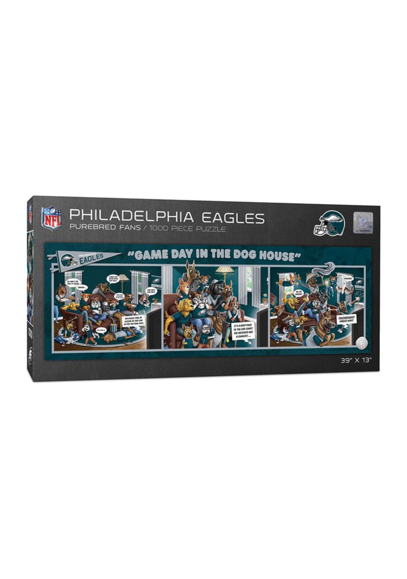 YouTheFan NFL Philadelphia Eagles Game Day in the Dog House 1000pc Puzzle