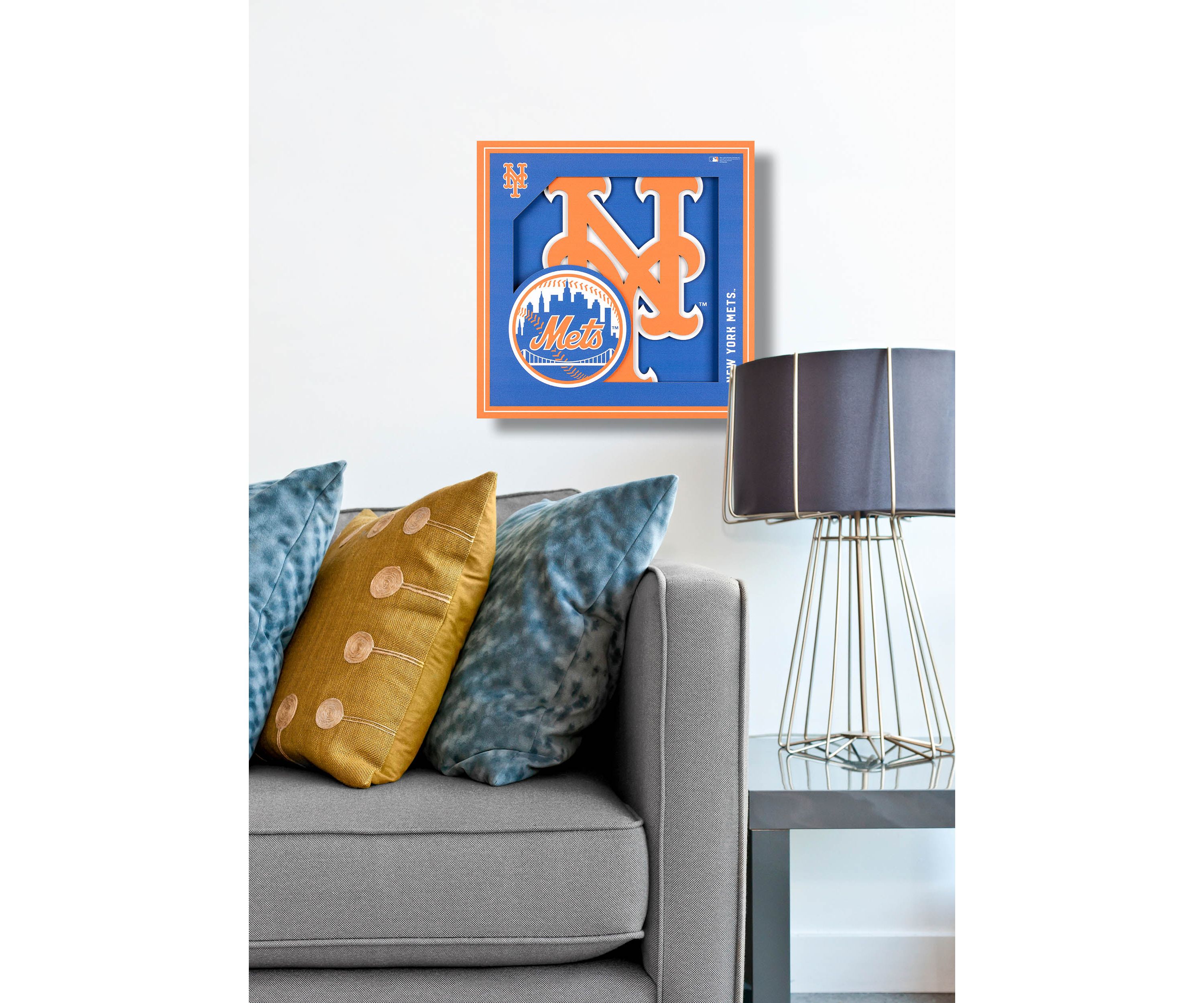 YouTheFan MLB Cincinnati Reds 3D Logo Series Wall Art - 12x12