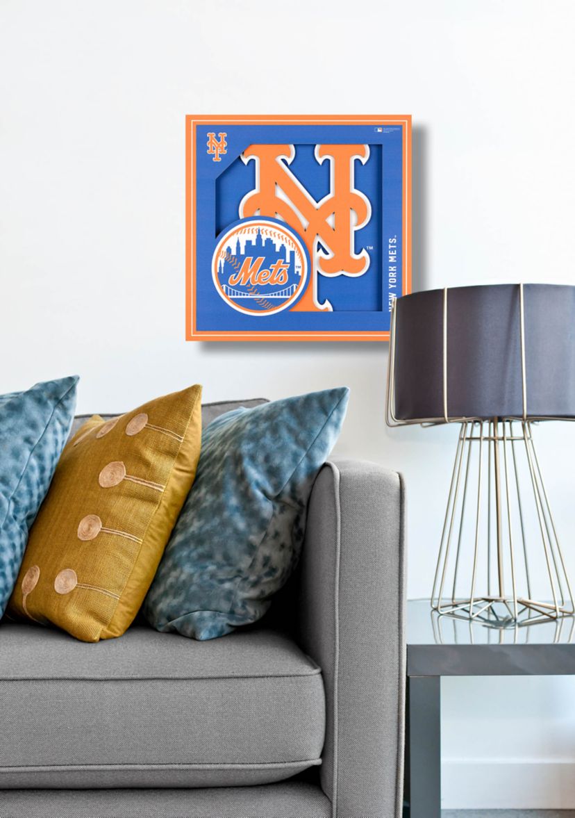 YouTheFan MLB Cincinnati Reds 3D Logo Series Wall Art - 12x12