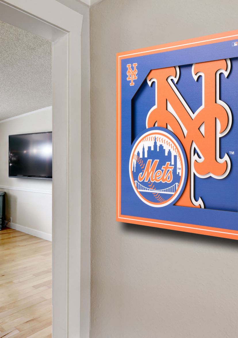 YouTheFan MLB Cincinnati Reds 3D Logo Series Wall Art - 12x12