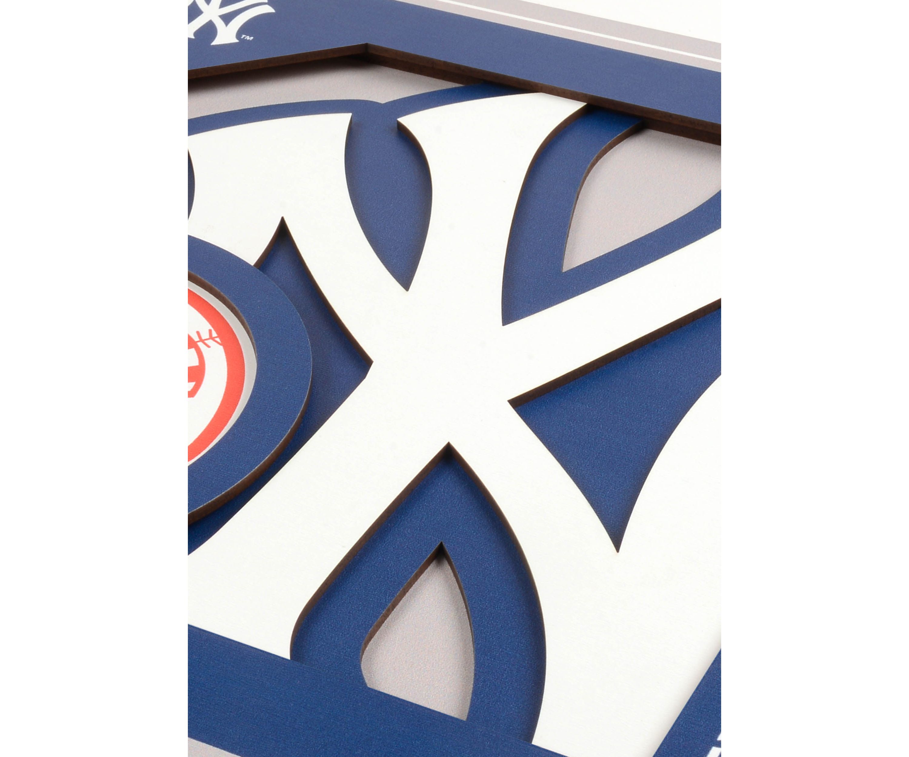 YouTheFan MLB Cincinnati Reds 3D Logo Series Wall Art - 12x12