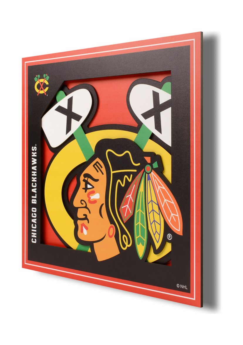 YouTheFan NHL Detroit Red Wings 3D Logo Series Wall Art - 12x12