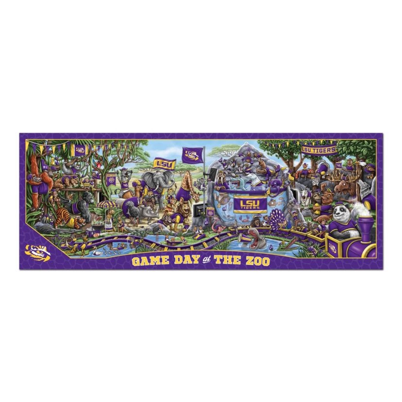 YouTheFan NCAA LSU Tigers Game Day At The Zoo 500pc Puzzle