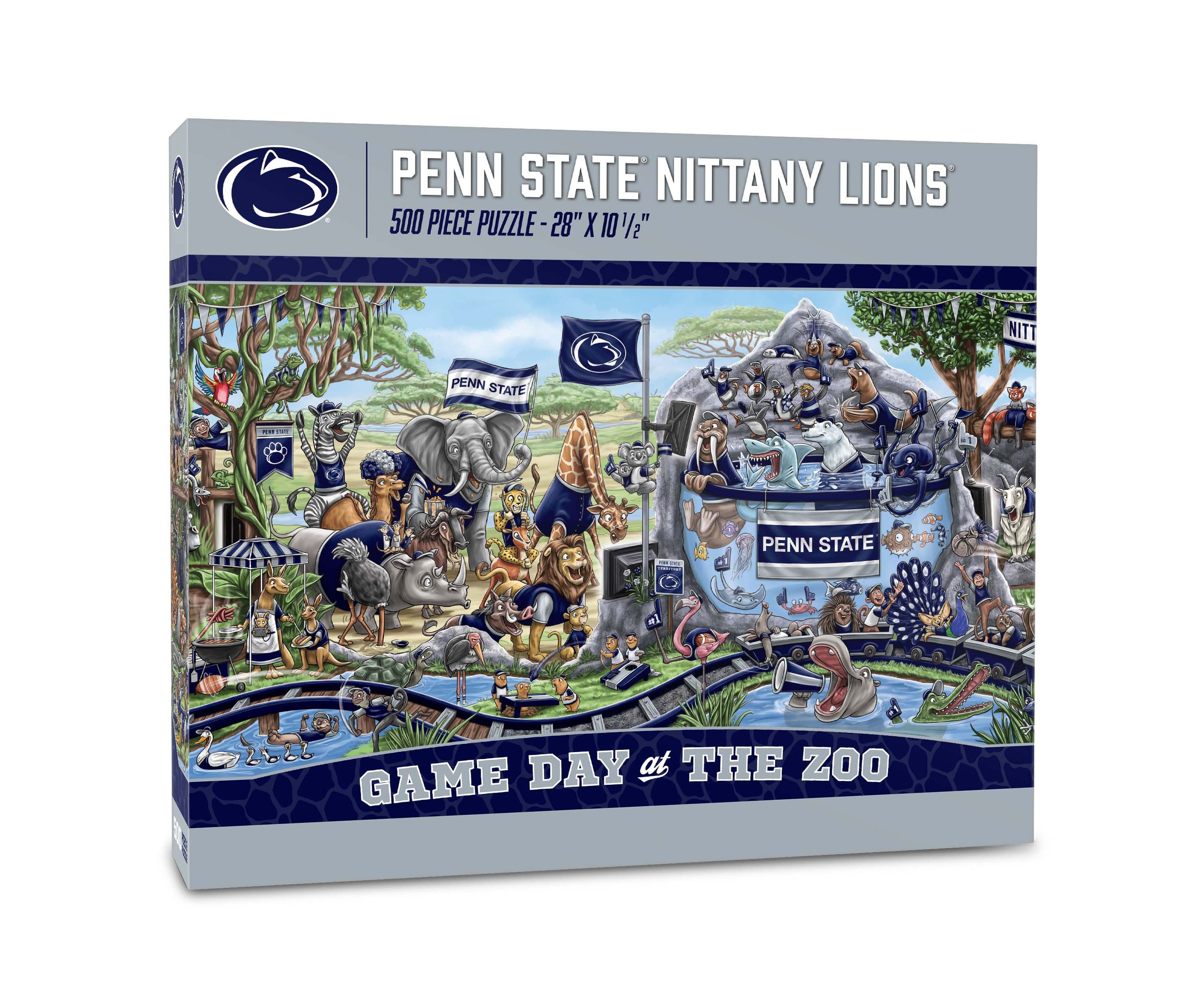 YouTheFan NCAA Penn State Nittany Lions Game Day At The Zoo 500pc Puzzle