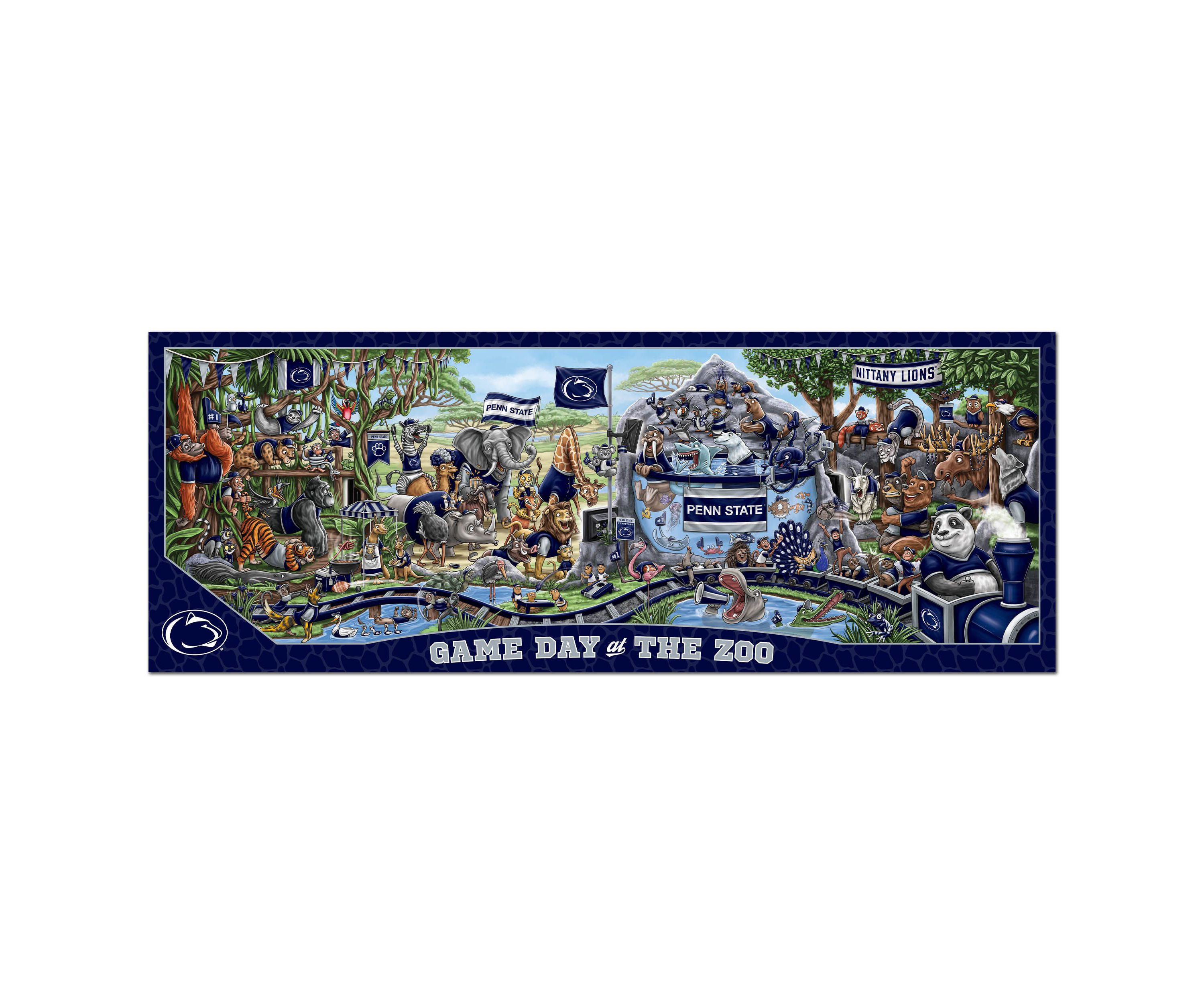 YouTheFan NCAA Penn State Nittany Lions Game Day At The Zoo 500pc Puzzle