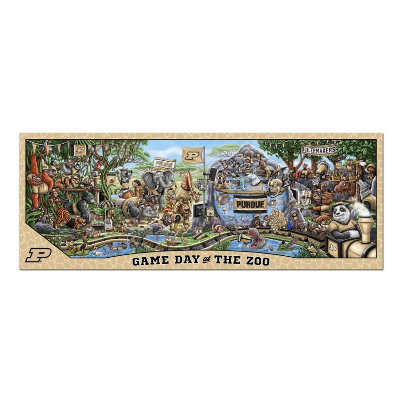 YouTheFan NCAA Purdue Boilermakers Game Day At The Zoo 500pc Puzzle