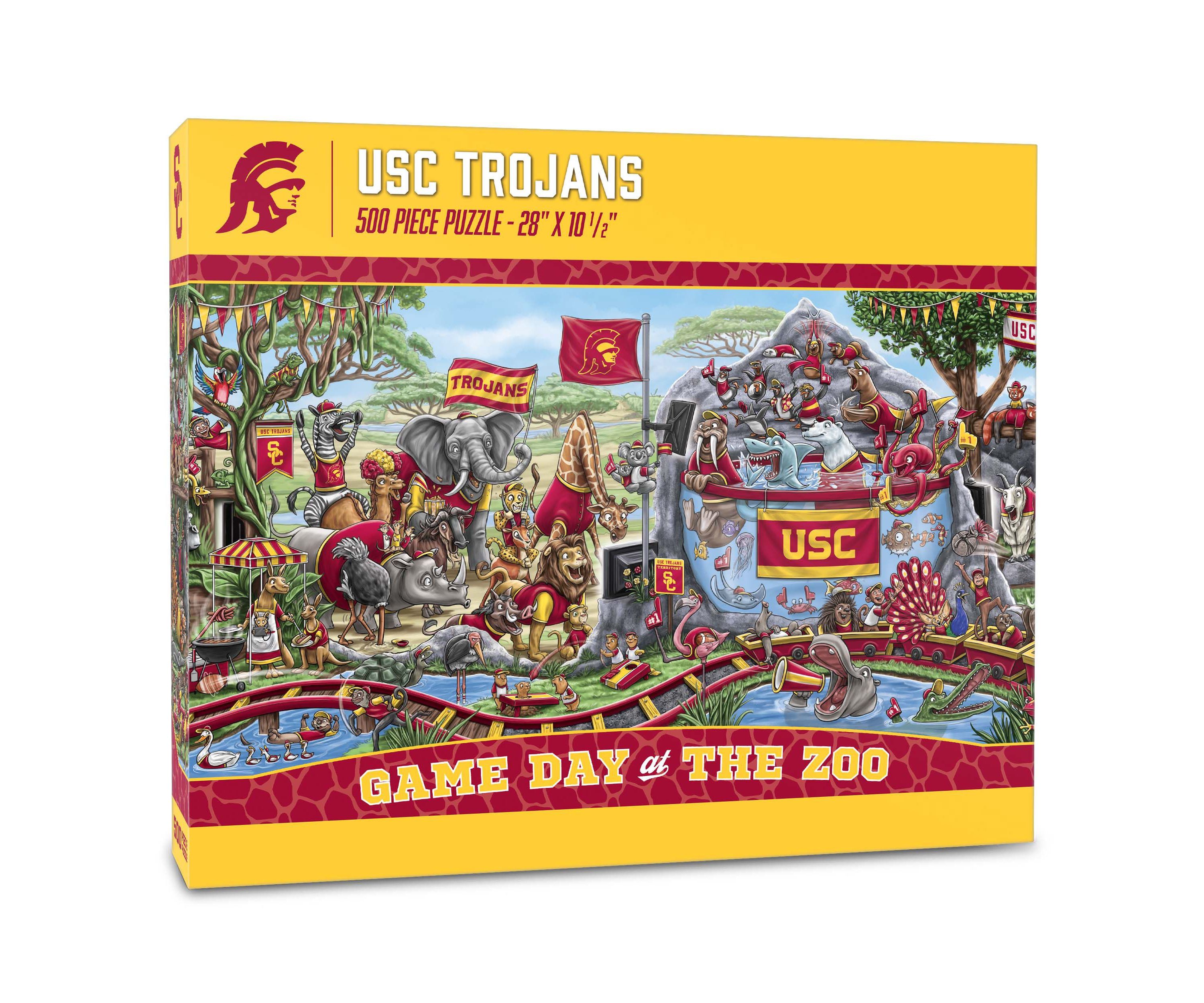 YouTheFan NCAA USC Trojans Game Day At The Zoo 500pc Puzzle