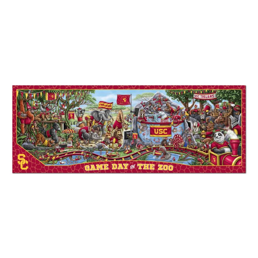 YouTheFan NCAA USC Trojans Game Day At The Zoo 500pc Puzzle