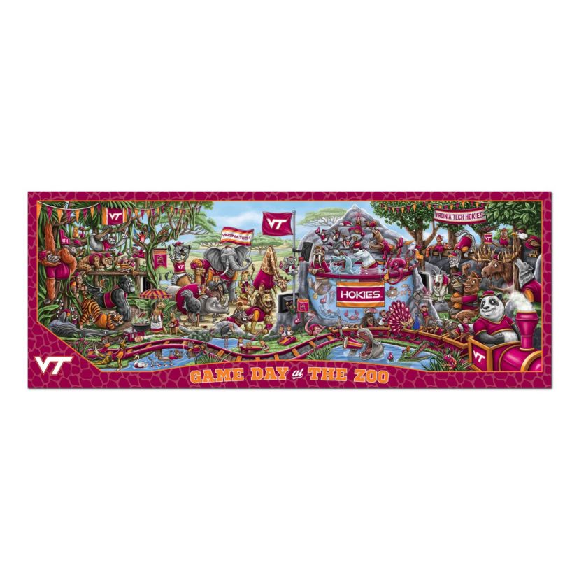 YouTheFan NCAA Virginia Tech Hokies Game Day At The Zoo 500pc Puzzle