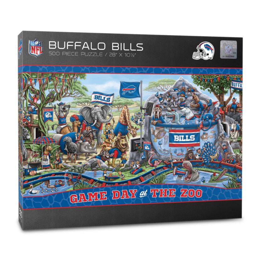 YouTheFan NFL Buffalo Bills Game Day At The Zoo 500pc Puzzle