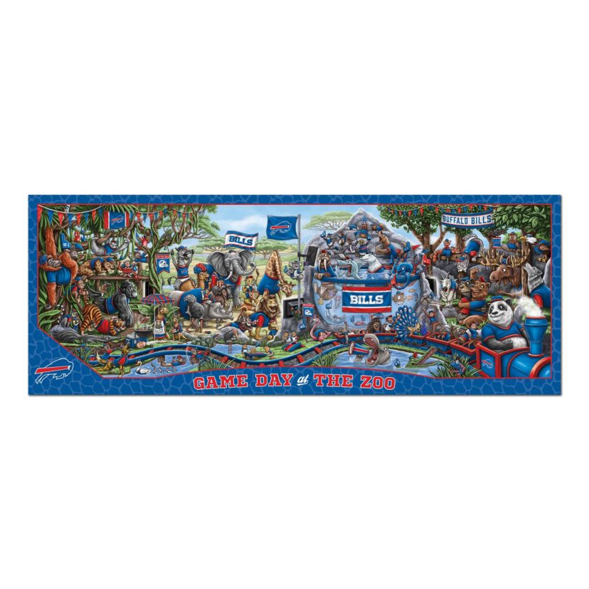 YouTheFan NFL Buffalo Bills Game Day At The Zoo 500pc Puzzle