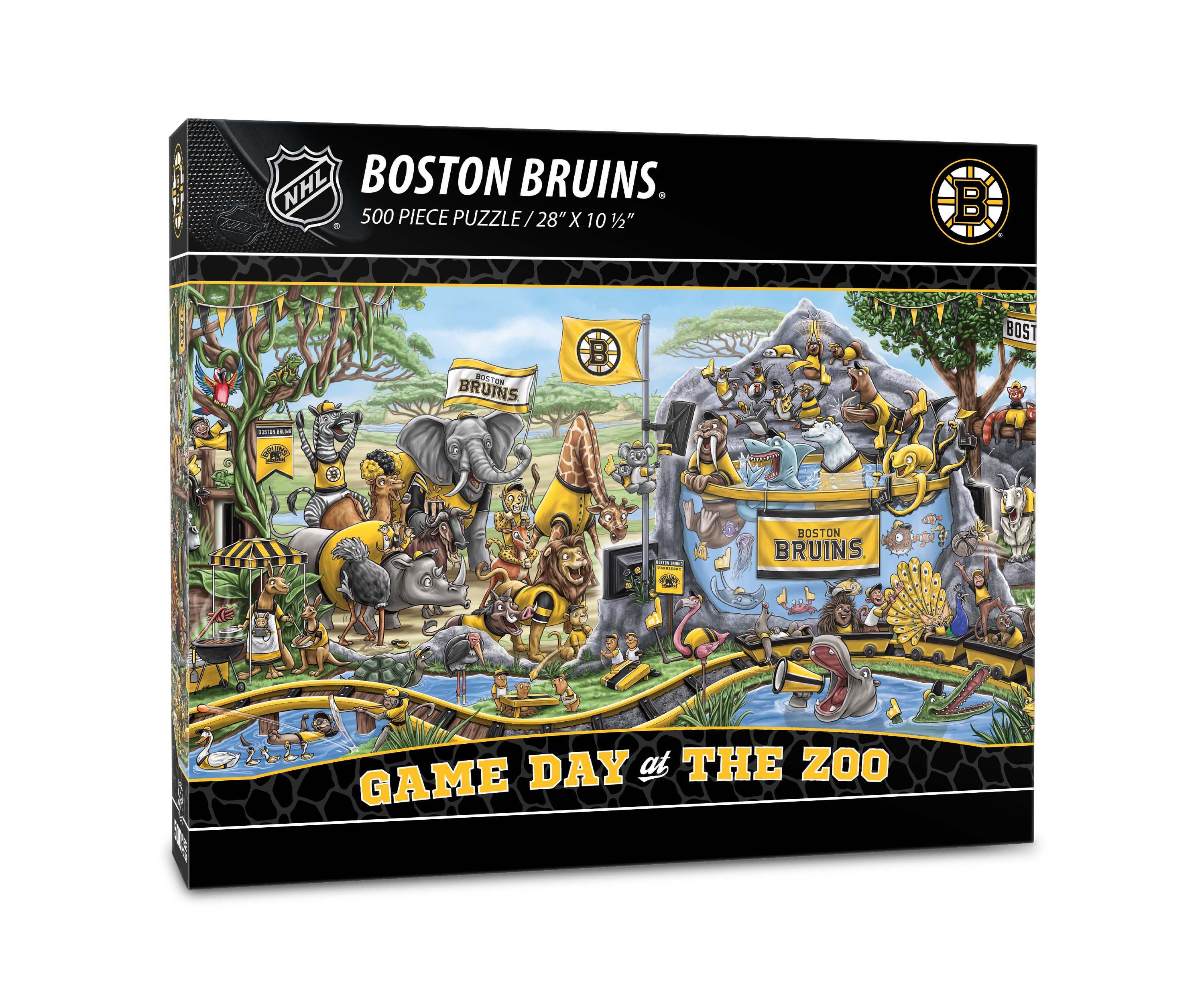 YouTheFan NHL Boston Bruins Game Day At The Zoo 500pc Puzzle