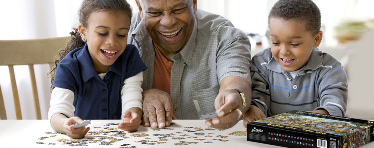 YouTheFan NHL Pittsburgh Penguins Game Day At The Zoo 500pc Puzzle