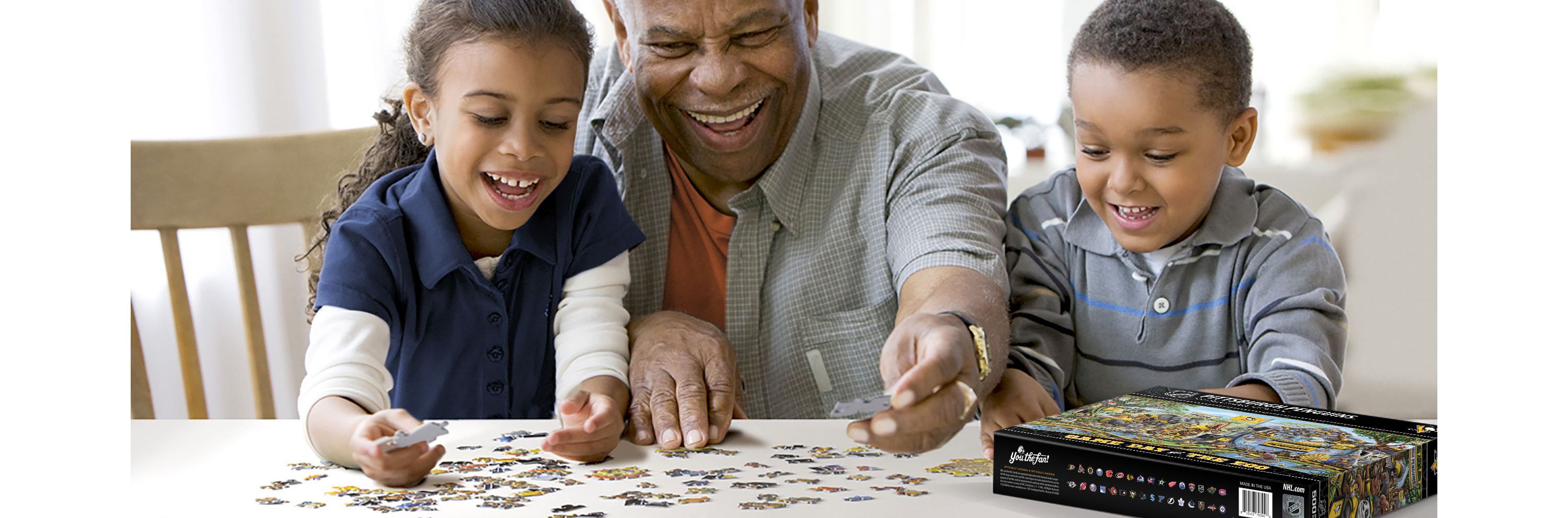YouTheFan NHL Pittsburgh Penguins Game Day At The Zoo 500pc Puzzle