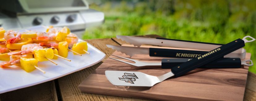 YouTheFan NCAA Central Florida Knights Spirit Series 3-Piece BBQ Set