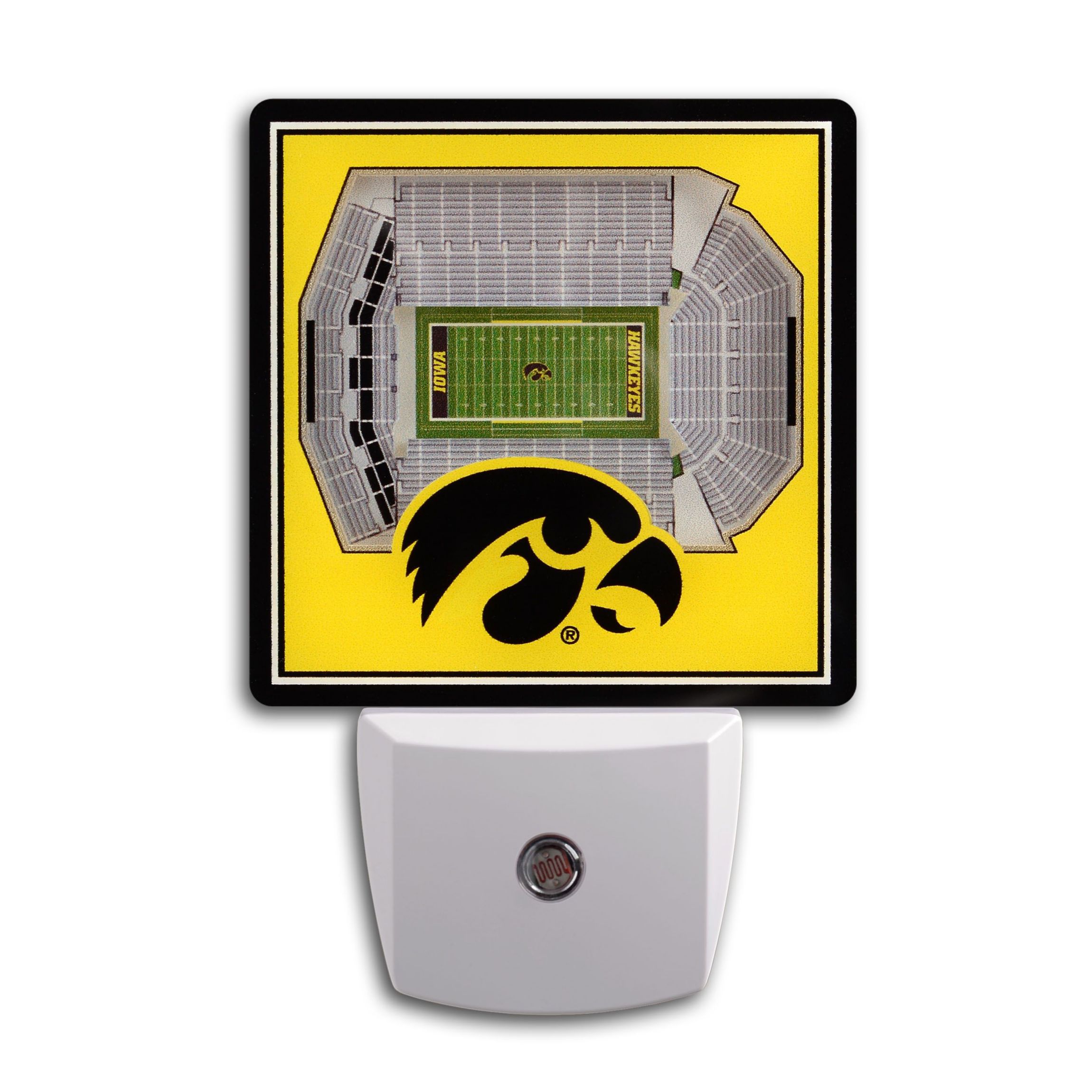 YouTheFan NCAA Iowa Hawkeyes StadiumView Nite Light