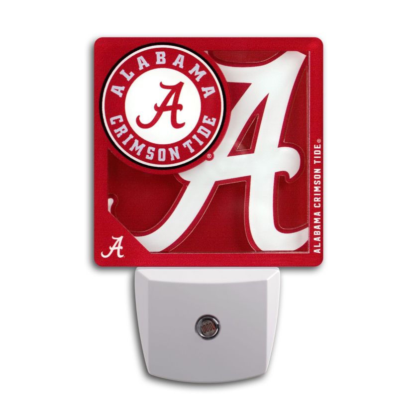 YouTheFan NCAA Alabama Crimson Tide Logo Series Nite Light