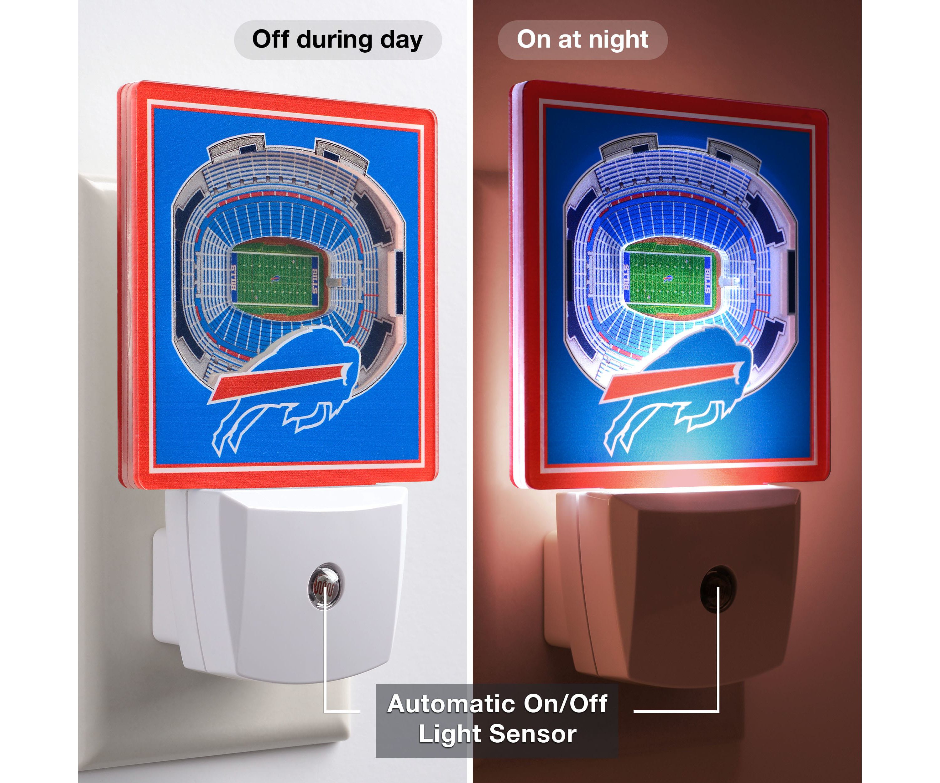 YouTheFan NCAA Alabama Crimson Tide Logo Series Nite Light