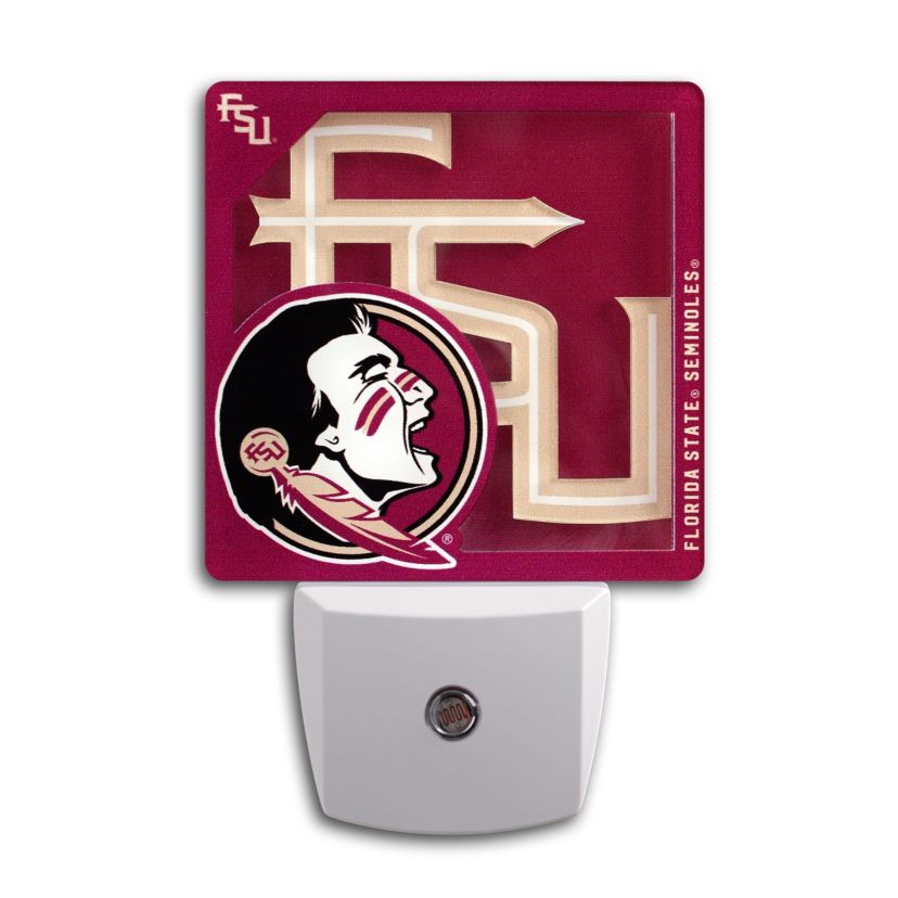 YouTheFan NCAA Florida State Seminoles Logo Series Nite Light