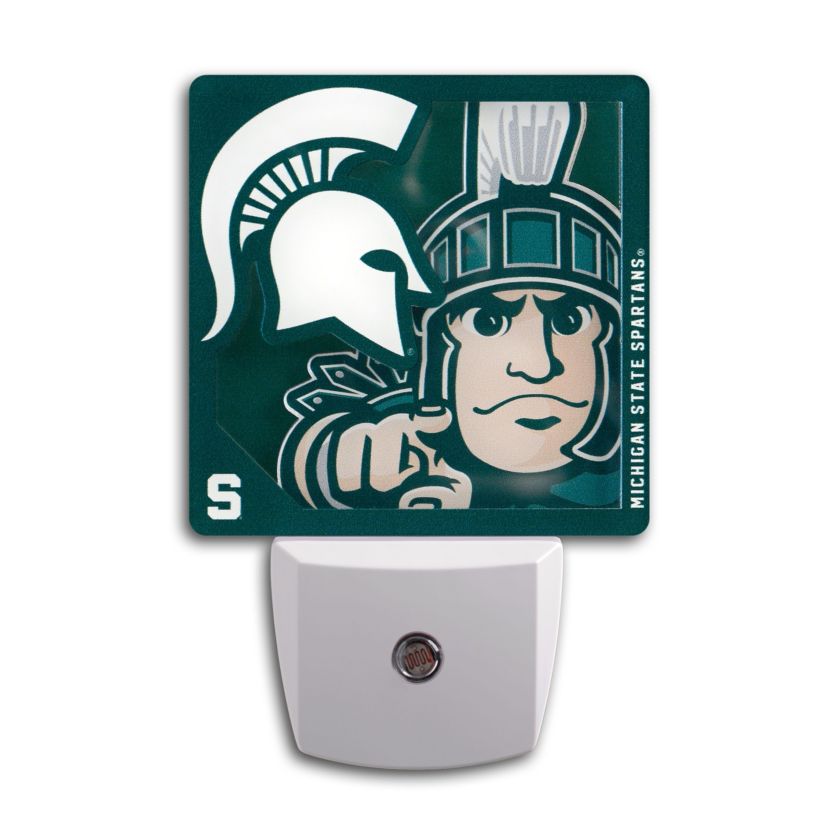YouTheFan NCAA Michigan State Spartans Logo Series Nite Light