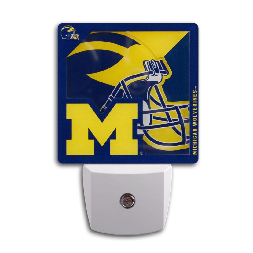 YouTheFan NCAA Michigan Wolverines Logo Series Nite Light