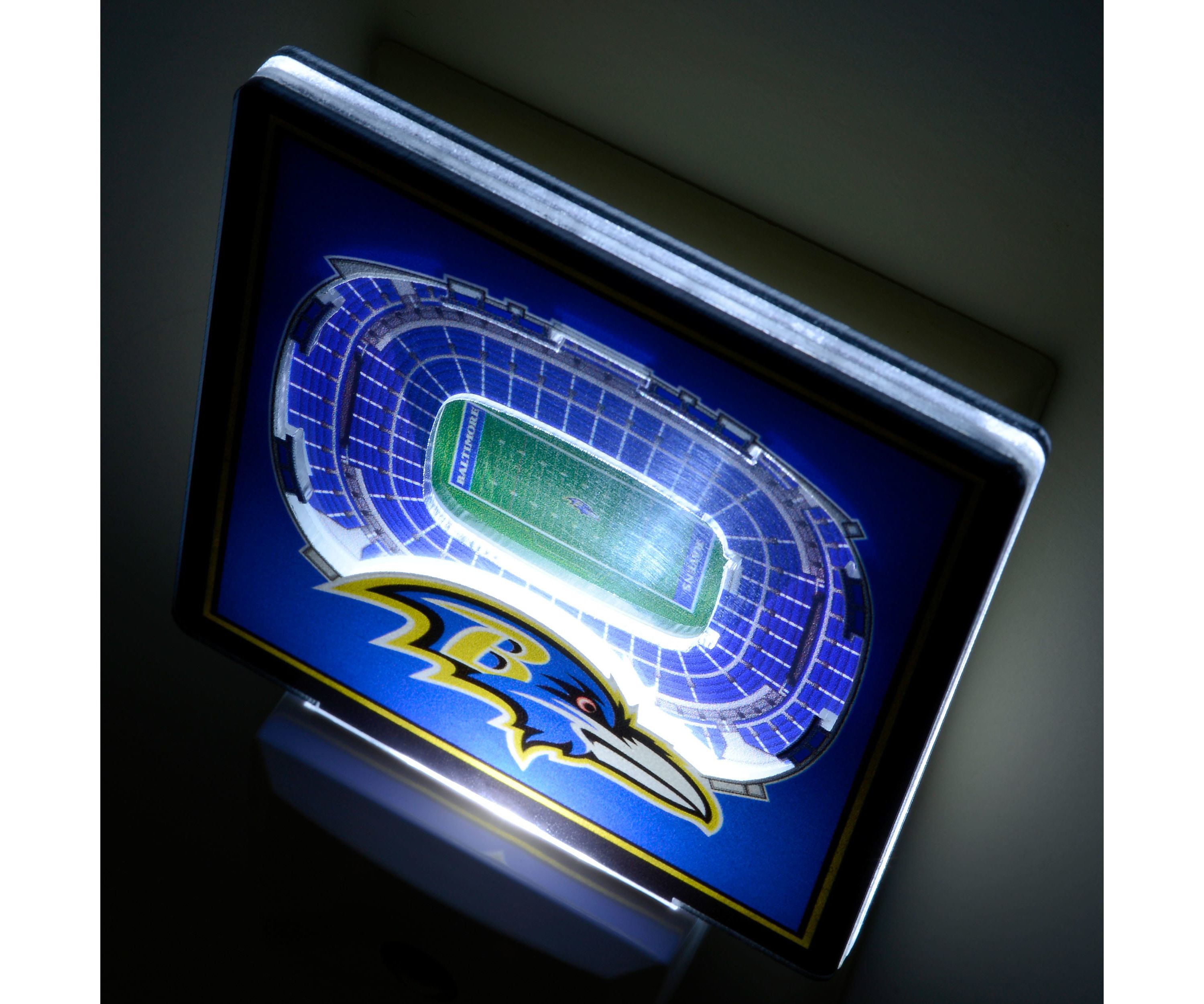 YouTheFan NFL Buffalo Bills Logo Series Nite Light