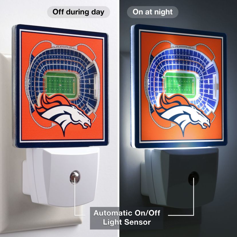 YouTheFan NFL Dallas Cowboys Logo Series Nite Light