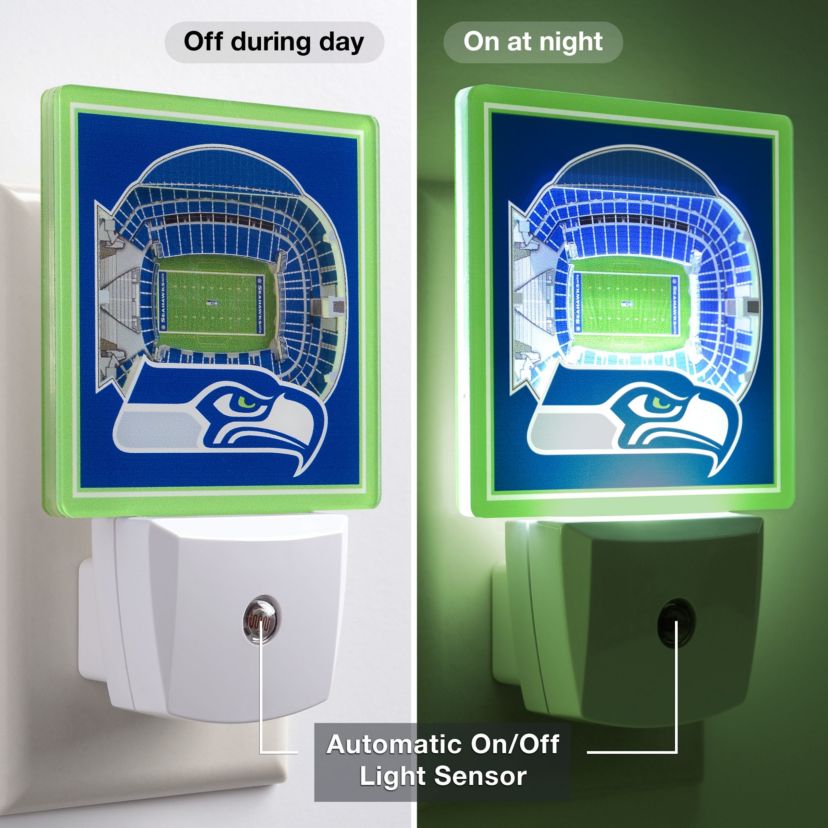 YouTheFan NFL New England Patriots Logo Series Nite Light
