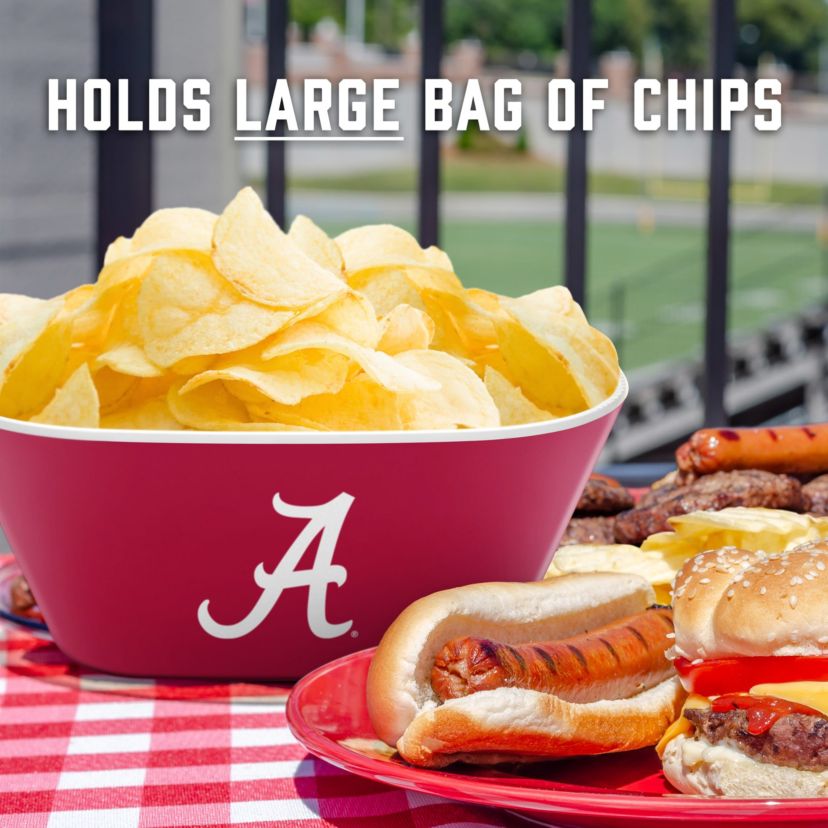 YouTheFan NCAA Alabama Crimson Tide Large Party Bowl