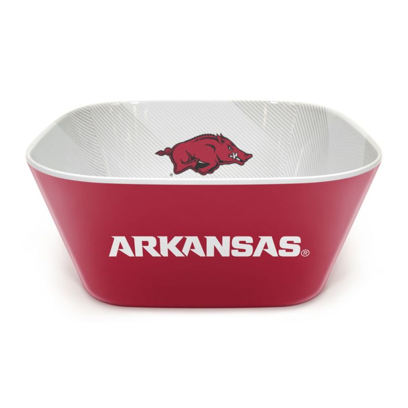 YouTheFan NCAA Arkansas Razorbacks Large Party Bowl