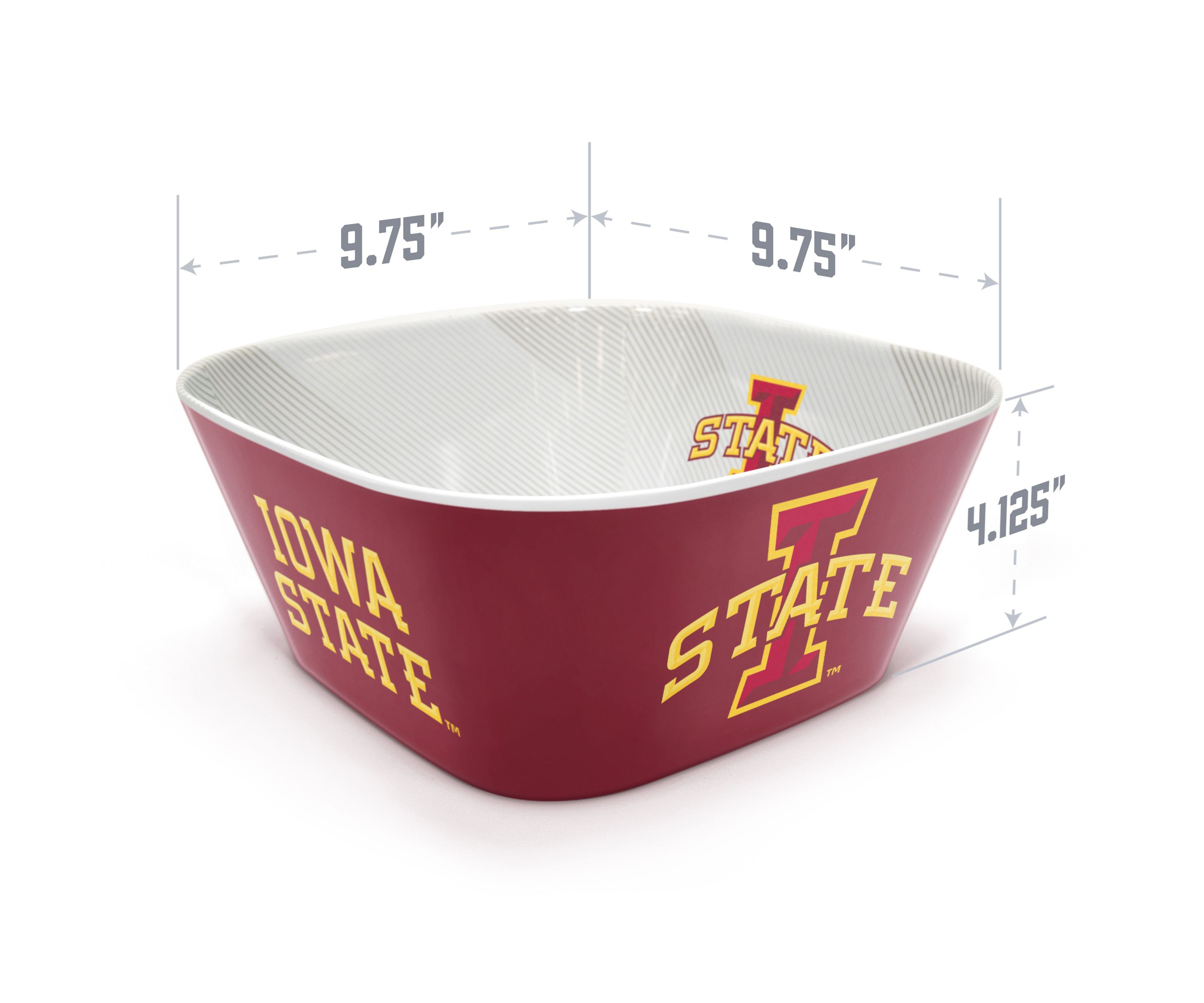 YouTheFan NCAA Iowa State Cyclones Large Party Bowl