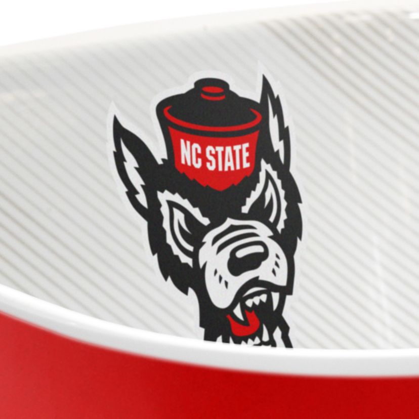 YouTheFan NCAA NC State Wolfpack Large Party Bowl